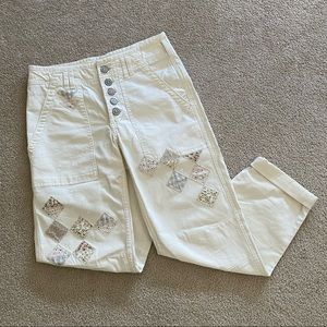 NWOT Anthropologie Pilcro Patchwork Pants